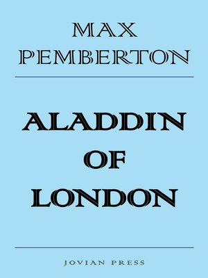 cover image of Aladdin of London